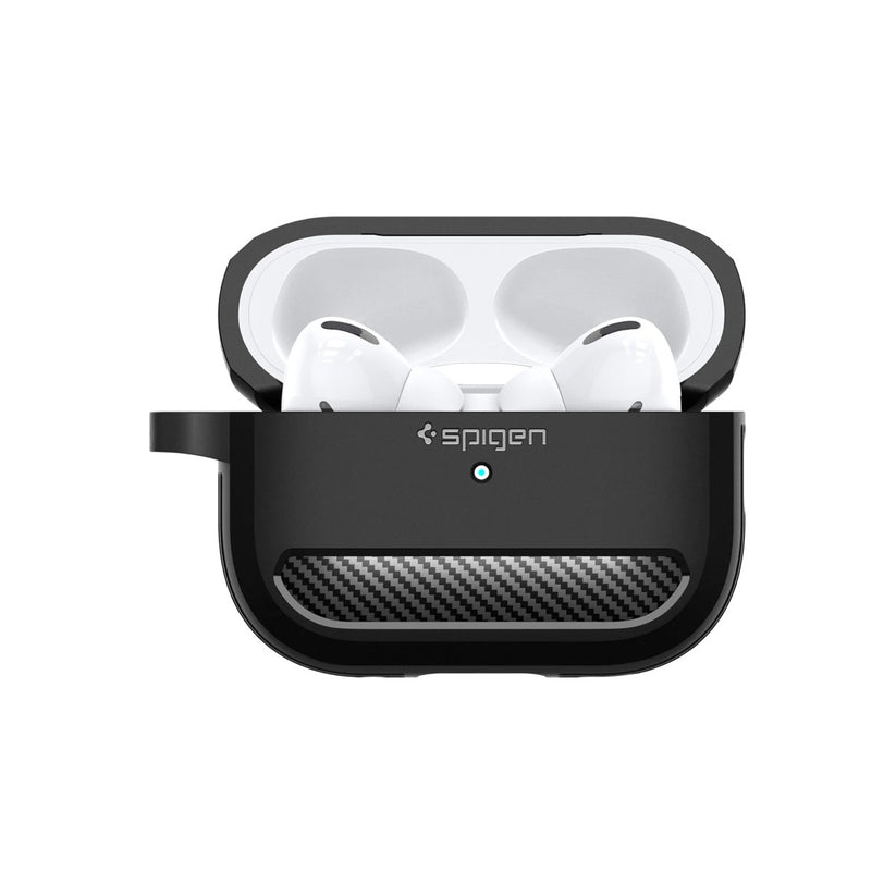 Obal pro AirPods Pro 2. gen Spigen Rugged Armor - černý - bonami.click