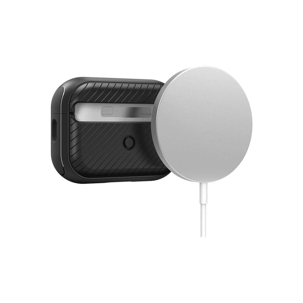 Obal pro AirPods Pro 2. gen Spigen Mag Armor s MagSafe - černý - bonami.click