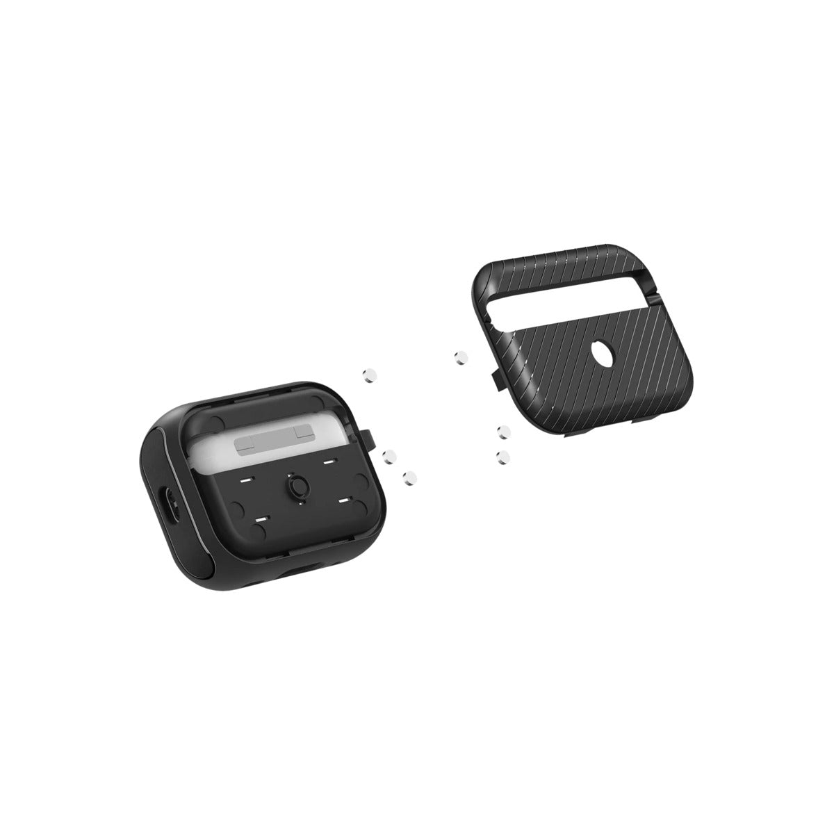 Obal pro AirPods Pro 2. gen Spigen Mag Armor s MagSafe - černý - bonami.click