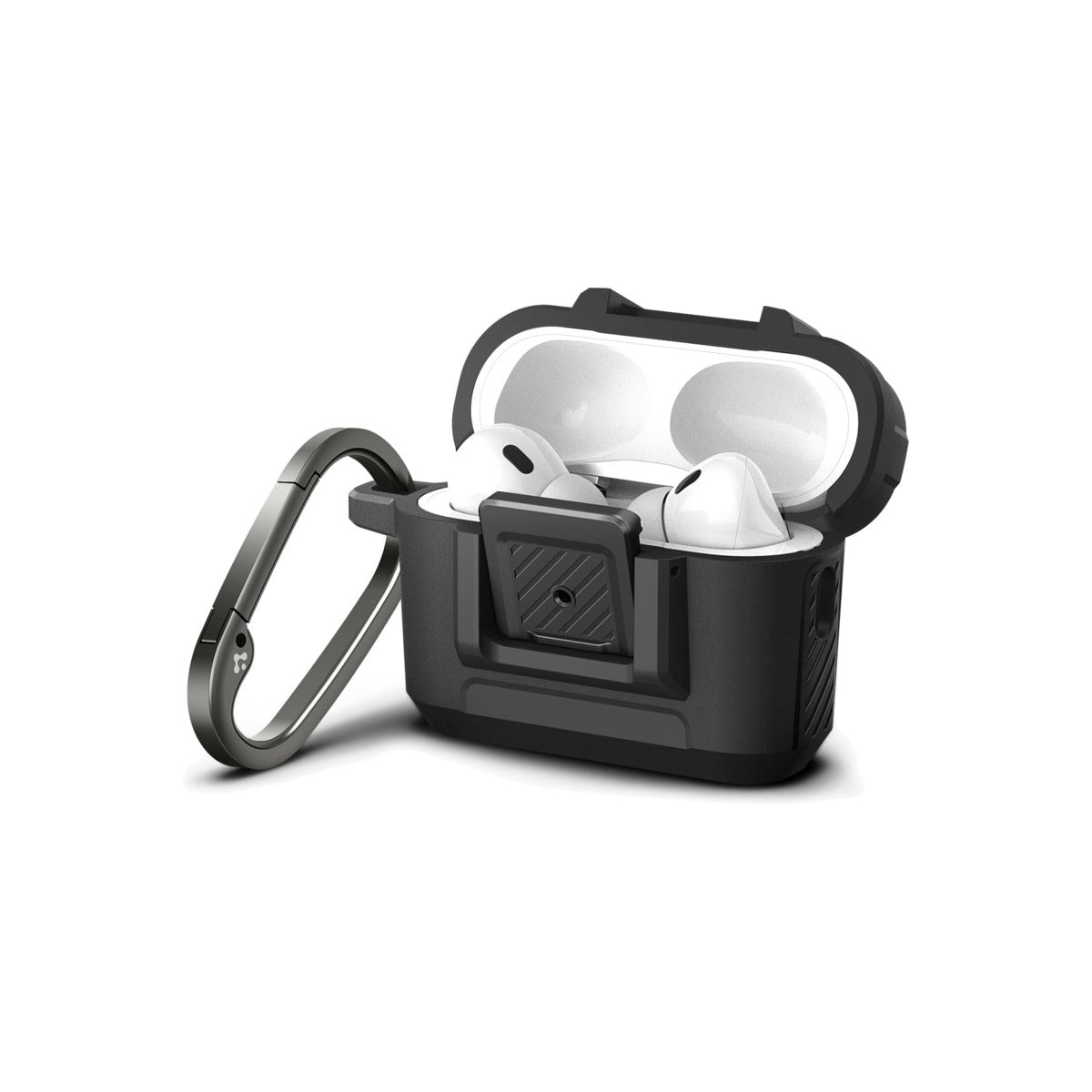 Obal pro AirPods Pro 2. gen Spigen Lock Fit - černý - bonami.click