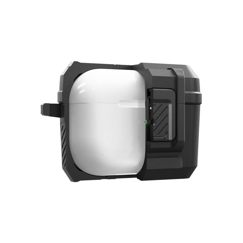Obal pro AirPods Pro 2. gen Spigen Lock Fit - černý - bonami.click