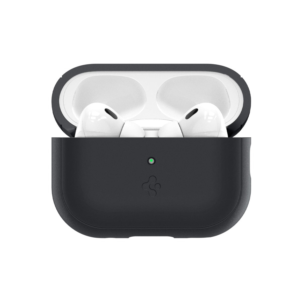 Obal pro AirPods Pro 2. gen Spigen Case Silicone Fit - černý - bonami.click