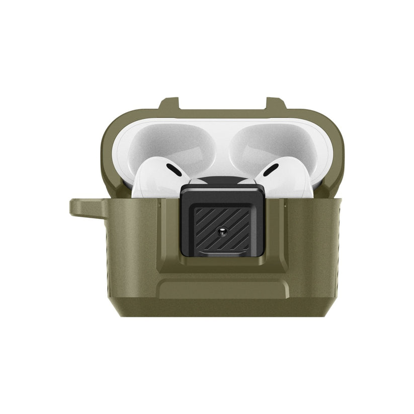 Obal pro AirPods Pro 2. gen Spigen Lock Fit - zelený - bonami.click