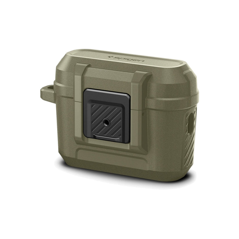 Obal pro AirPods Pro 2. gen Spigen Lock Fit - zelený - bonami.click