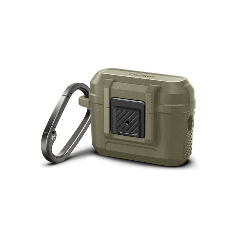 Obal pro AirPods Pro 2. gen Spigen Lock Fit - zelený - bonami.click