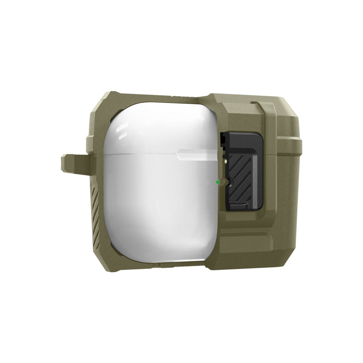 Obal pro AirPods Pro 2. gen Spigen Lock Fit - zelený - bonami.click