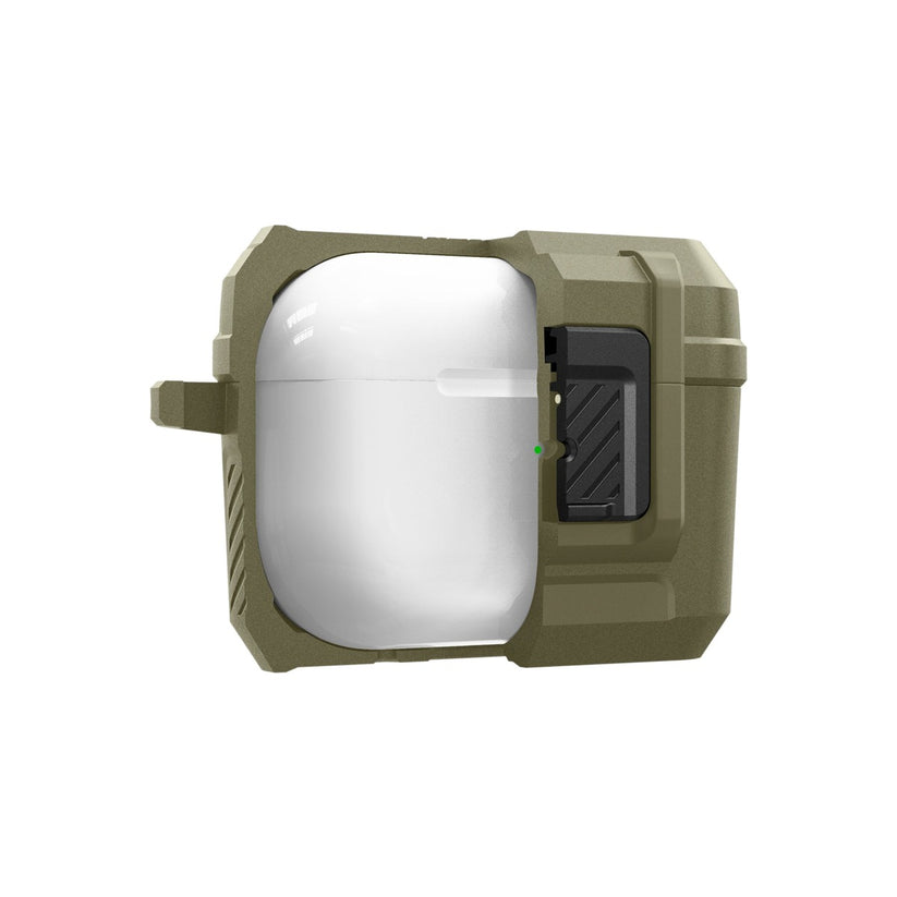 Obal pro AirPods Pro 2. gen Spigen Lock Fit - zelený - bonami.click