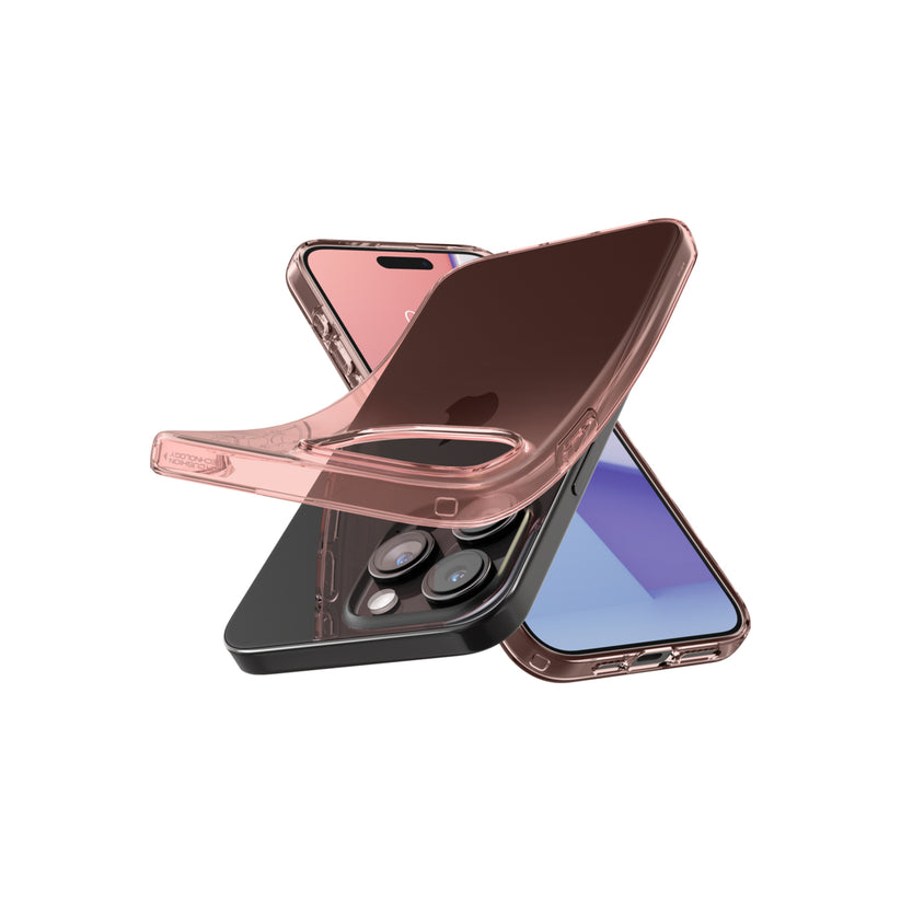 Kryt pro iPhone 15 Pro Max Spigen Crystal Flex - růžový - bonami.click