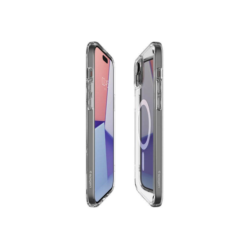 Kryt pro iPhone 15 Plus Spigen Crystal Hybrid MagSafe - bílý - bonami.click