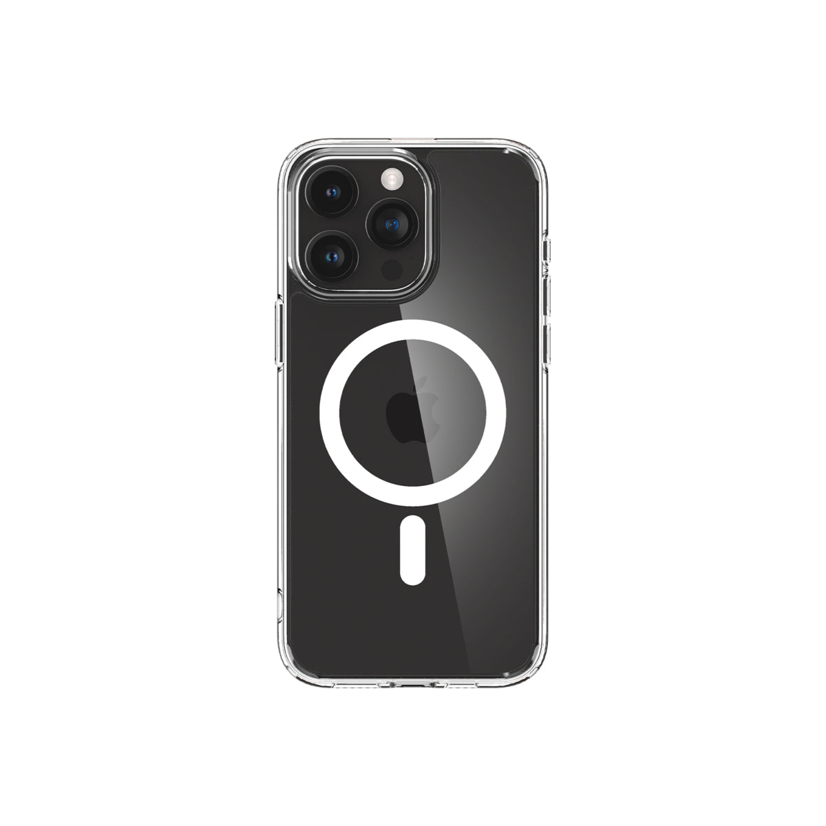 Kryt pro iPhone 15 Pro Spigen Crystal Hybrid MagSafe - bílý - bonami.click