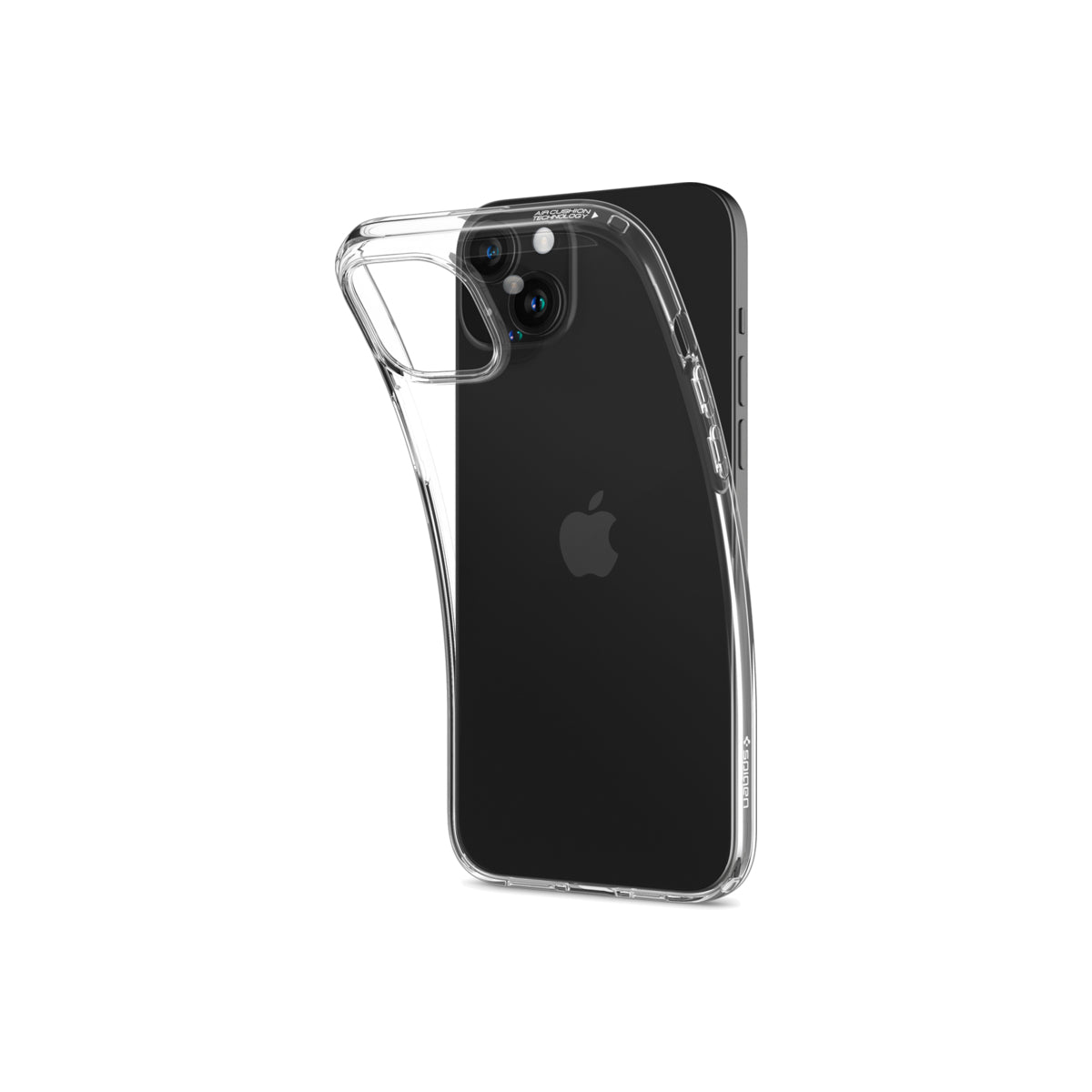 Kryt pro iPhone 15 Spigen Crystal Flex - černý - bonami.click