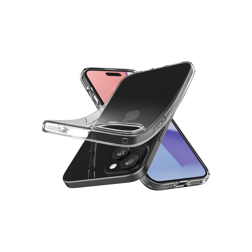 Kryt pro iPhone 15 Spigen Crystal Flex - černý - bonami.click