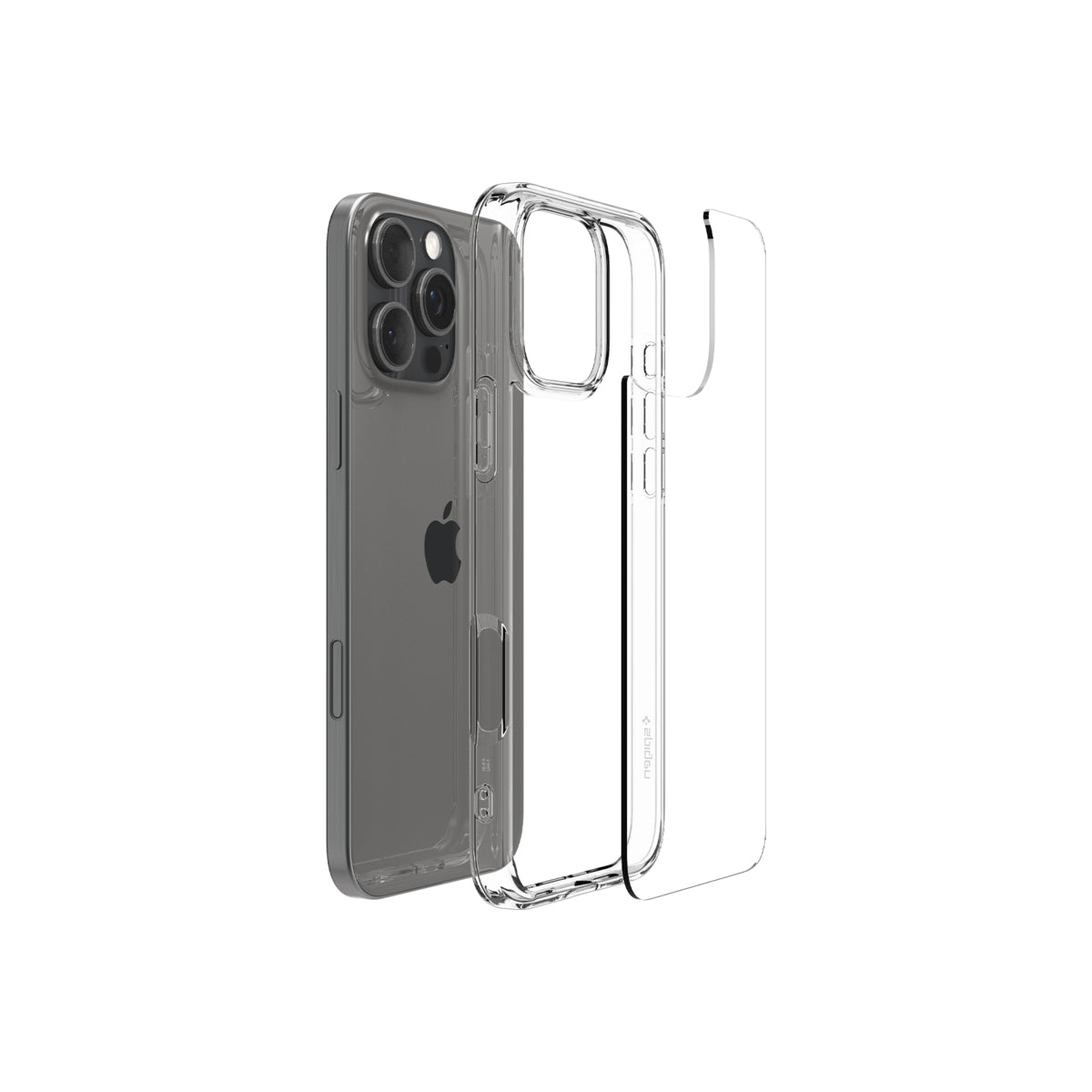 Kryt pro iPhone 16 Pro Max Spigen Crystal Hybrid - průhledný - bonami.click