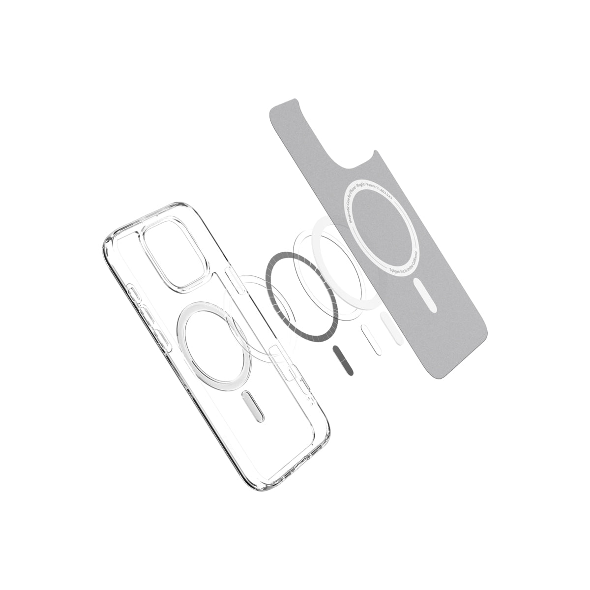 Kryt pro iPhone 16 Pro Spigen Crystal Hybrid MagSafe - bílý - bonami.click
