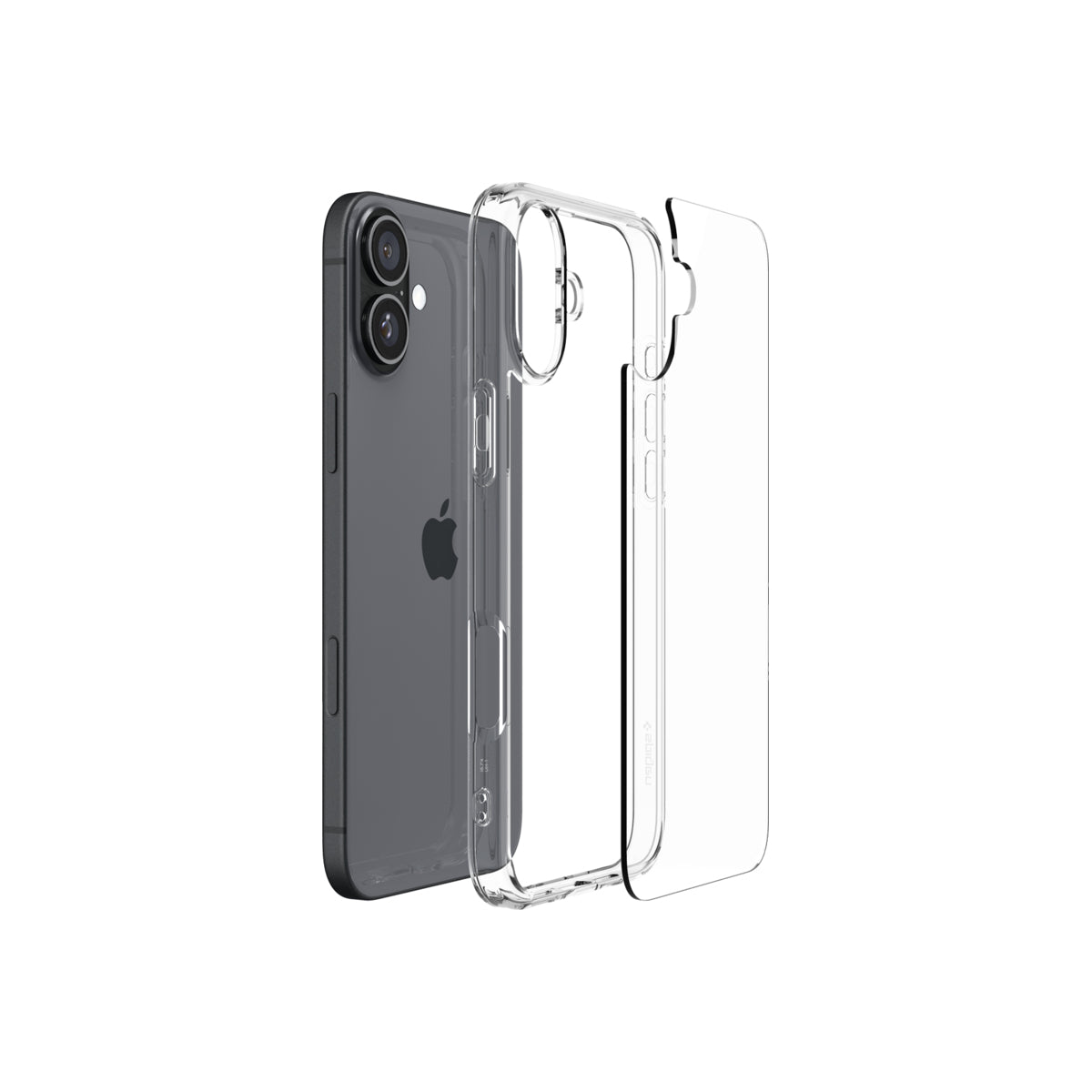 Kryt pro iPhone 16 Spigen Crystal Hybrid - průhledný - bonami.click