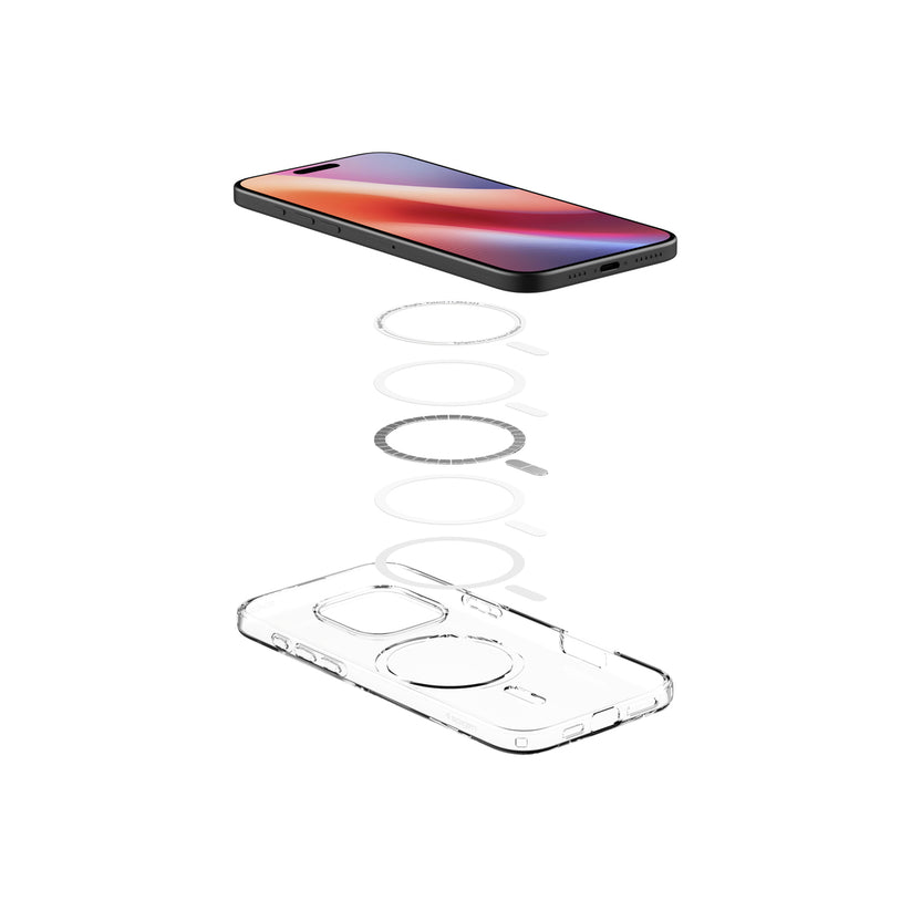 Kryt pro iPhone 16 Pro Spigen Crystal Flex MagSafe - průhledný - bonami.click