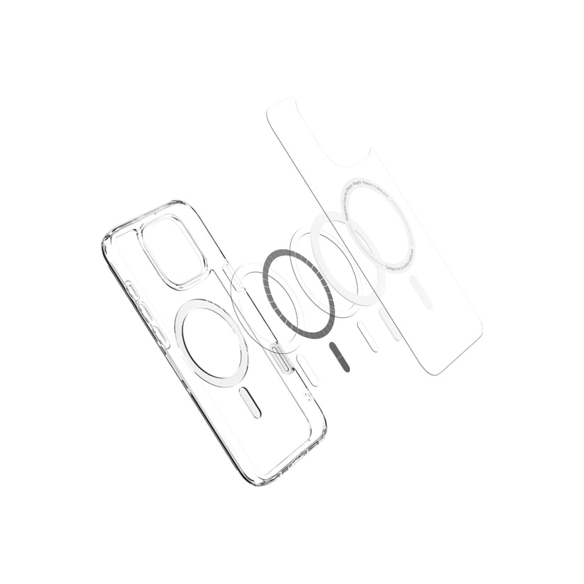 MagSafe kryt pro iPhone 16 Pro Max Spigen Ultra Hybrid T-series - šedý - bonami.click