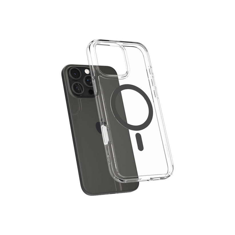 MagSafe kryt pro iPhone 16 Pro Max Spigen Ultra Hybrid T-series - šedý - bonami.click