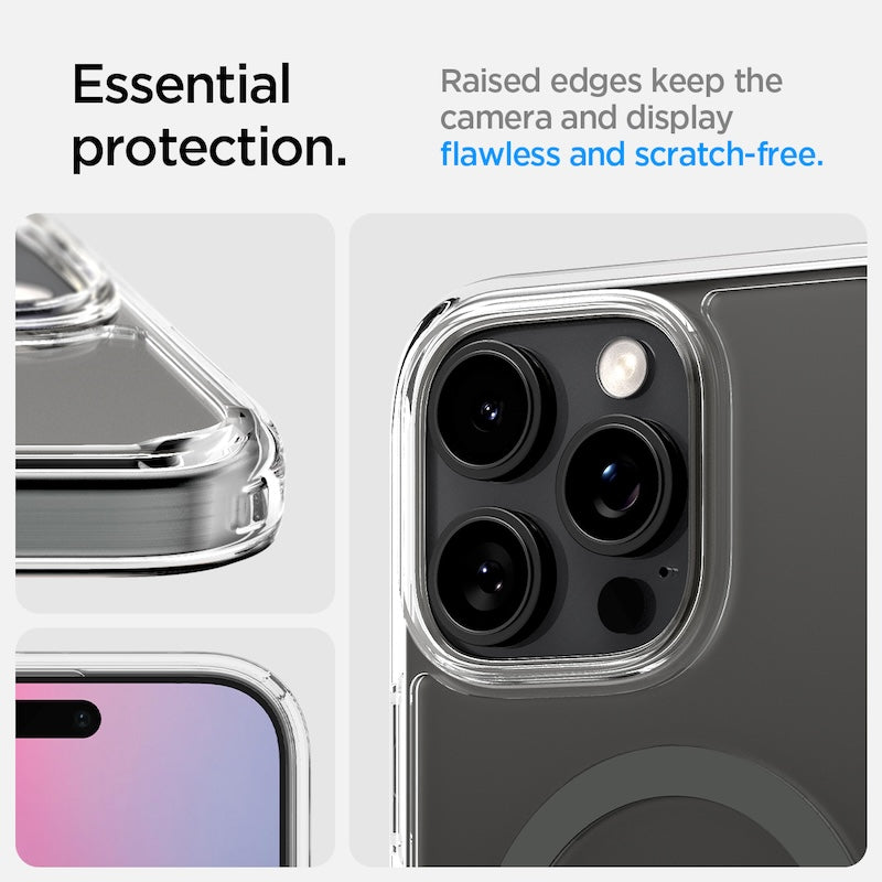 MagSafe kryt pro iPhone 16 Pro Spigen Ultra Hybrid T-series - šedý - bonami.click