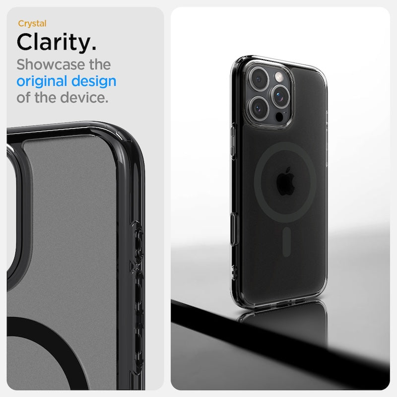 MagSafe kryt pro iPhone 16 Pro Spigen Ultra Hybrid T-series - černý - bonami.click