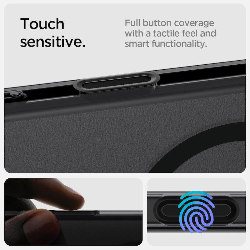 MagSafe kryt pro iPhone 16 Pro Spigen Ultra Hybrid T-series - černý - bonami.click