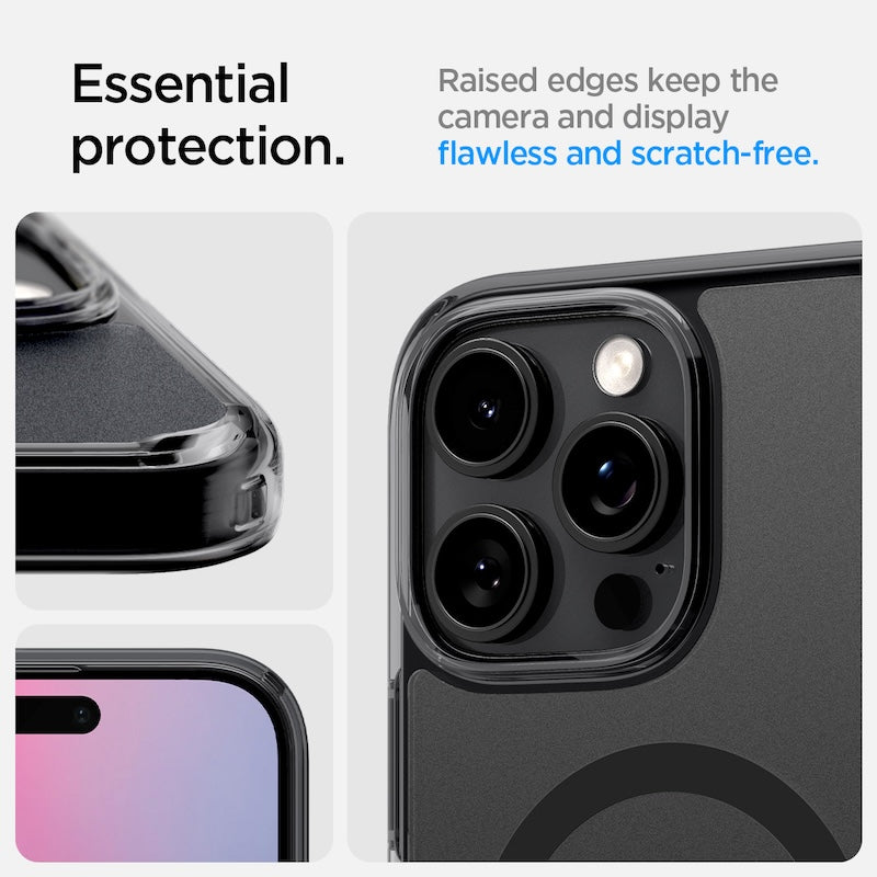 MagSafe kryt pro iPhone 16 Pro Spigen Ultra Hybrid T-series - černý - bonami.click