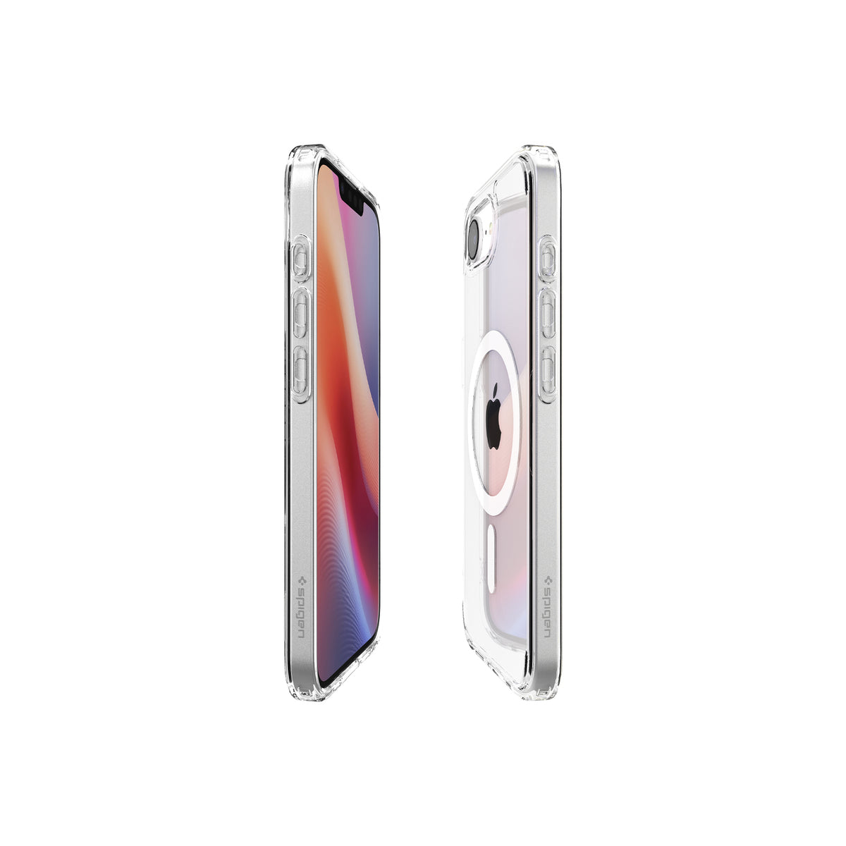 MagSafe kryt pro iPhone 16e Spigen Crystal Hybrid - průhledný - bonami.click