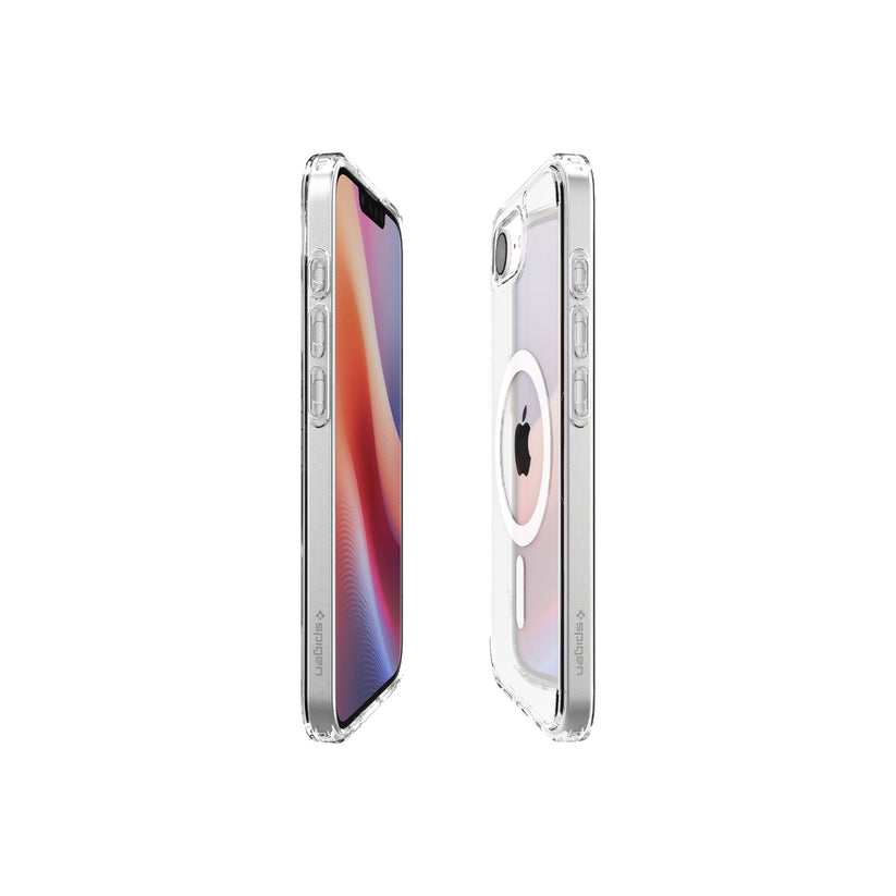 MagSafe kryt pro iPhone 16e Spigen Crystal Hybrid - průhledný - bonami.click
