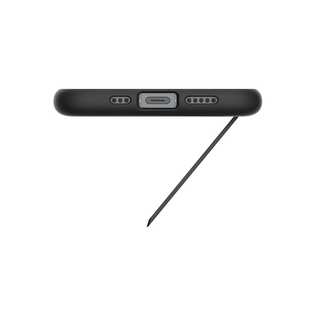 MagSafe kryt pro iPhone 16e Spigen Slim Armor - černý - bonami.click