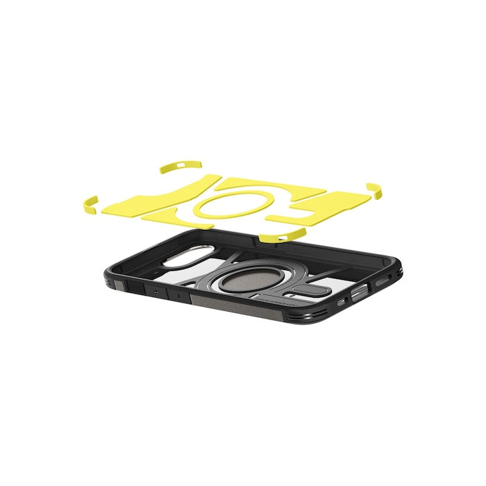 MagSafe kryt pro iPhone 16e Spigen Tough Armor - šedý - bonami.click
