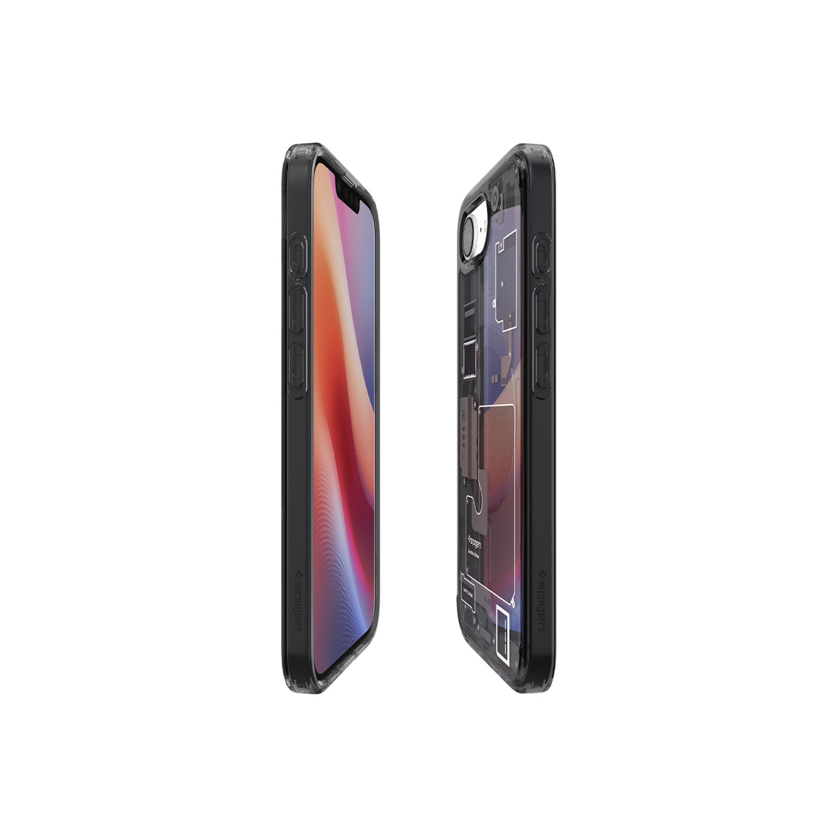 MagSafe kryt pro iPhone 16e Spigen Ultra Hybrid - zero one black - bonami.click