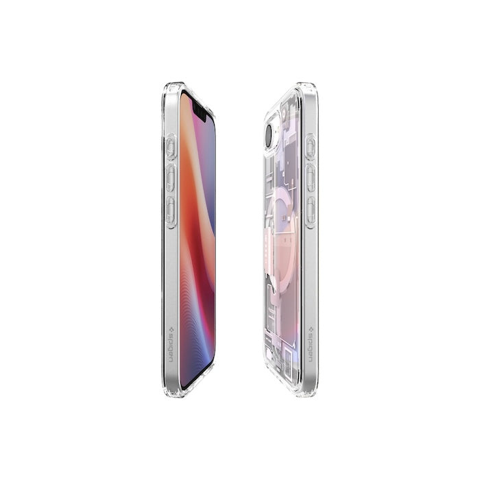 MagSafe kryt pro iPhone 16e Spigen Ultra Hybrid - zero one white - bonami.click