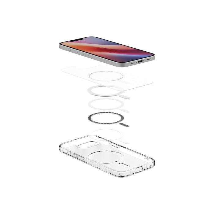 MagSafe kryt pro iPhone 16e Spigen Ultra Hybrid - bílý - bonami.click