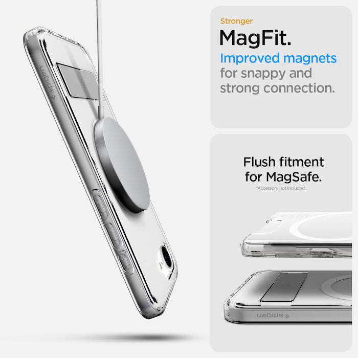 MagSafe kryt pro iPhone 16e Spigen Ultra Hybrid S - bílý - bonami.click