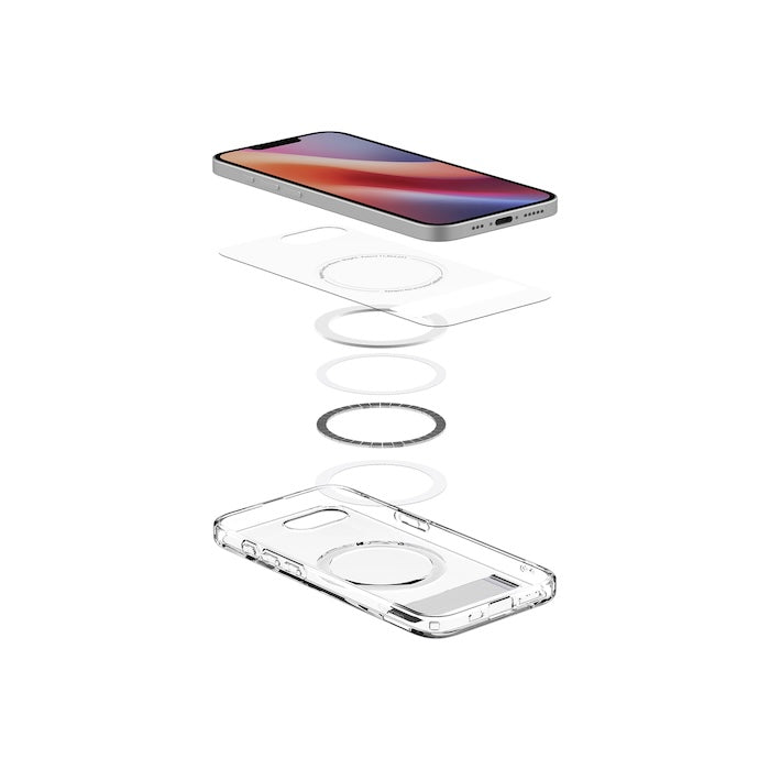 MagSafe kryt pro iPhone 16e Spigen Ultra Hybrid S - bílý - bonami.click