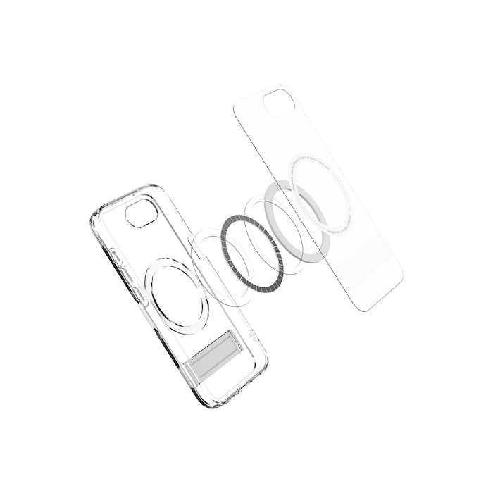 MagSafe kryt pro iPhone 16e Spigen Ultra Hybrid S - bílý - bonami.click
