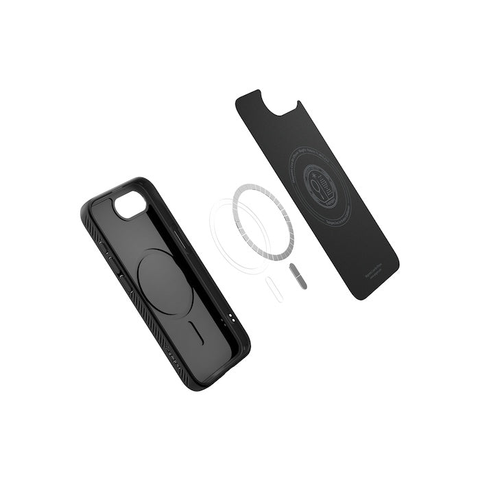 MagSafe kryt pro iPhone 16e Spigen Liquid Air - matně černý - bonami.click