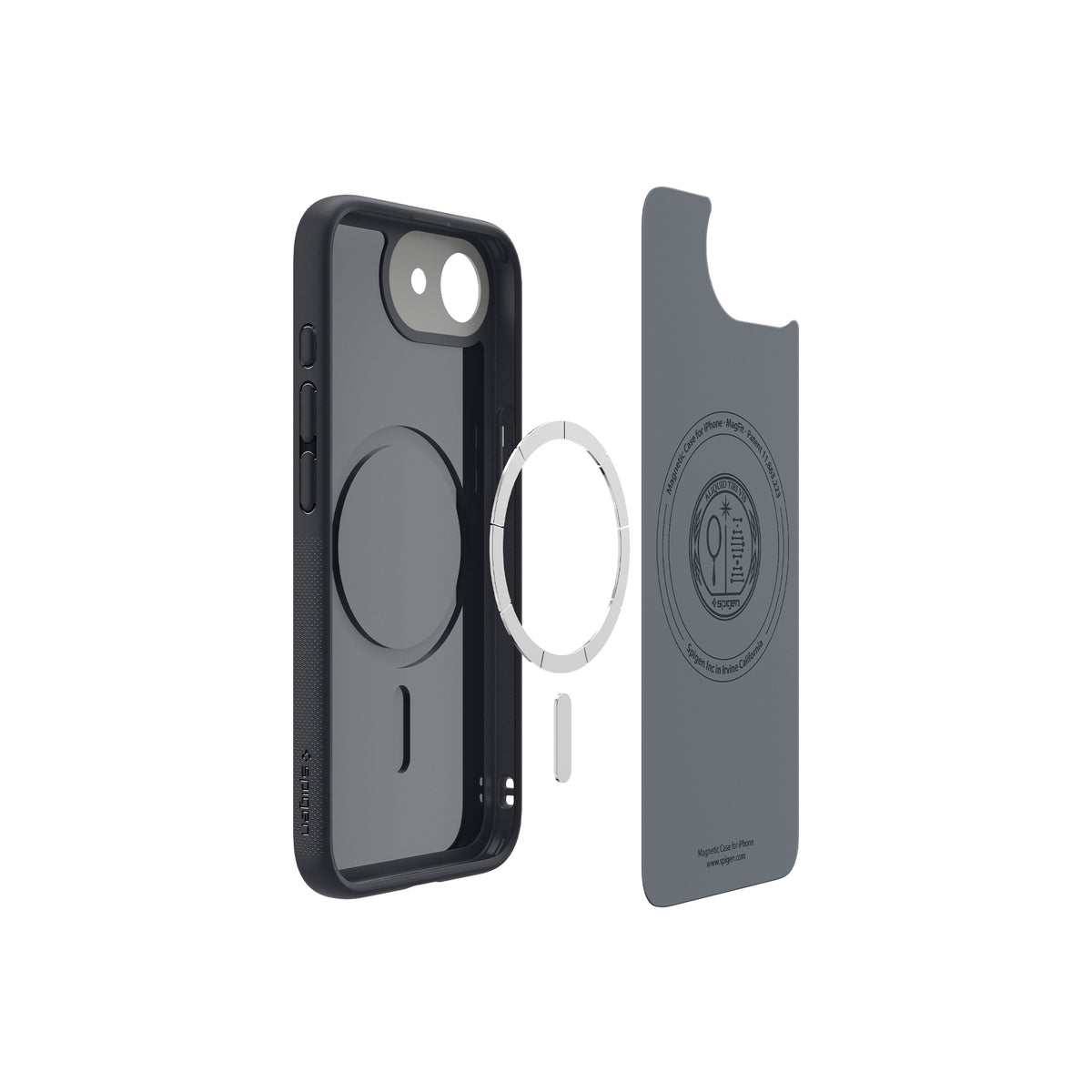MagSafe kryt pro iPhone 16e Spigen Nano Pop - černý - bonami.click