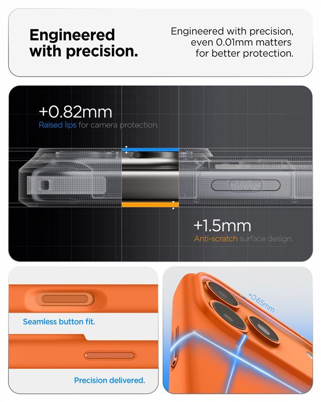 Silikonové kryt pro iPhone 17 Pro Spigen Silicone Fit MagSafe - bonami.click