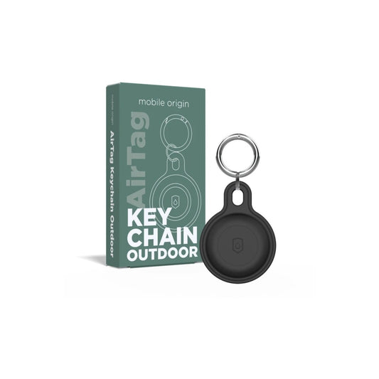 Přívěšek pro AirTag Mobile Origin Airtag Outdoor KeyChain - černý - bonami.click