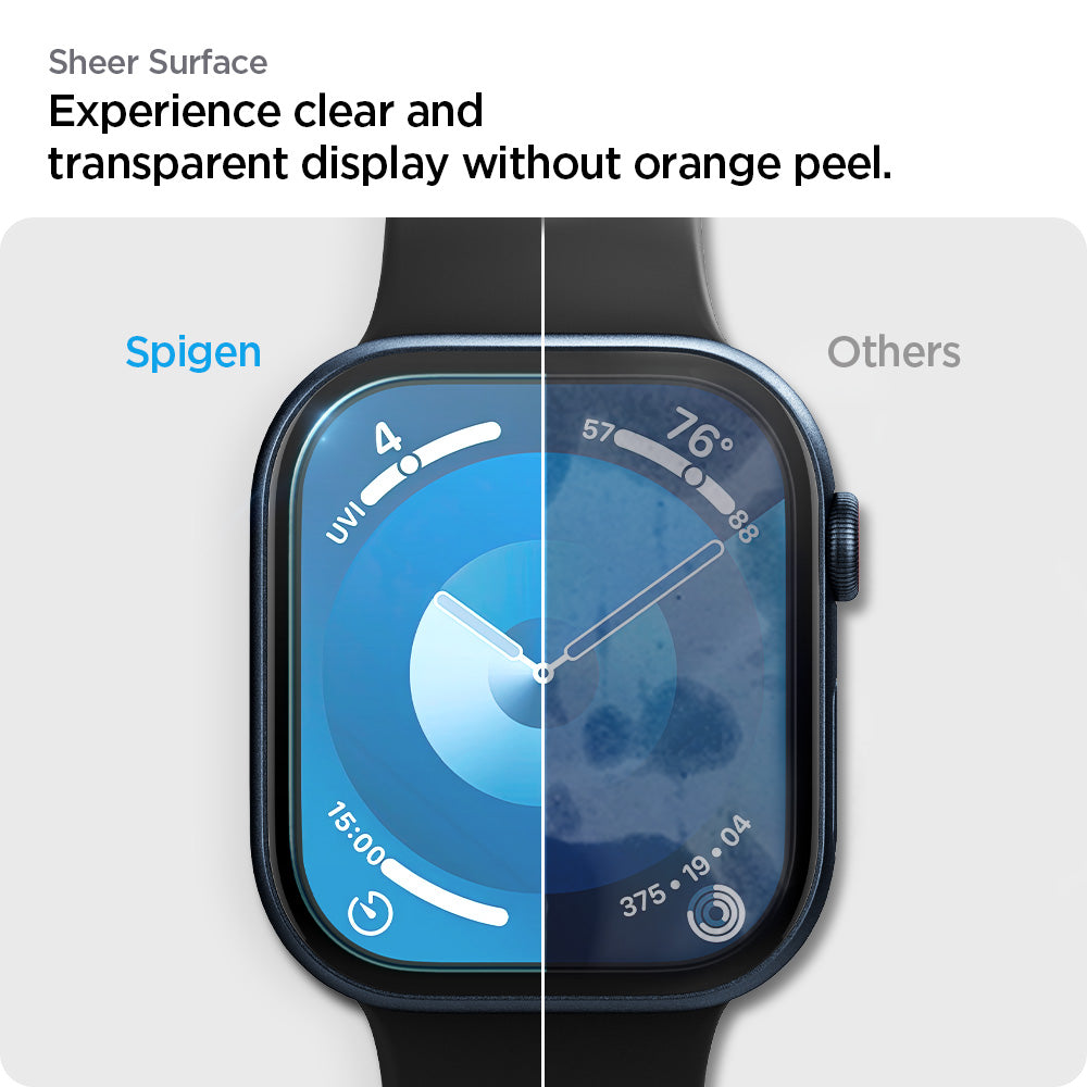 Ochranná fólie pro Apple Watch 46mm Spigen Eliteshield EZ Fit 2 ks - bonami.click
