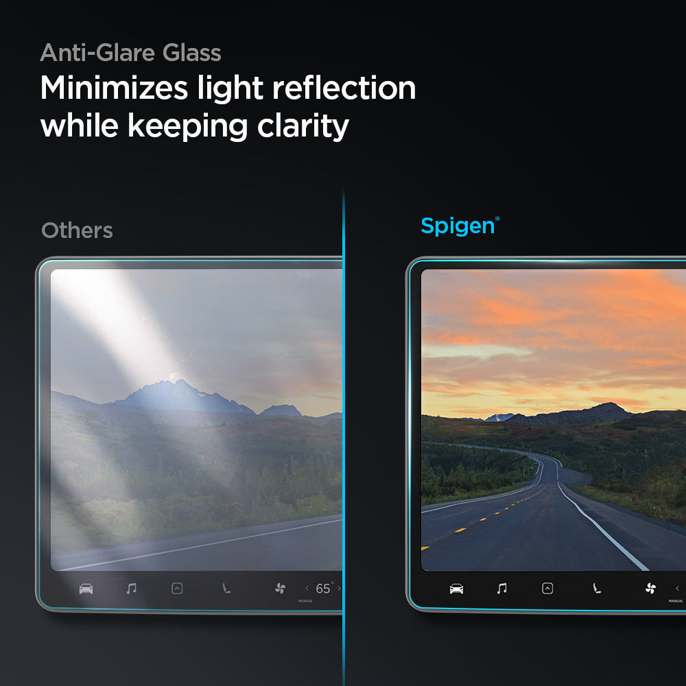 Ochranné sklo na displej Spigen Tesla EZ Fit Anti Glare Screen Protector - bonami.click