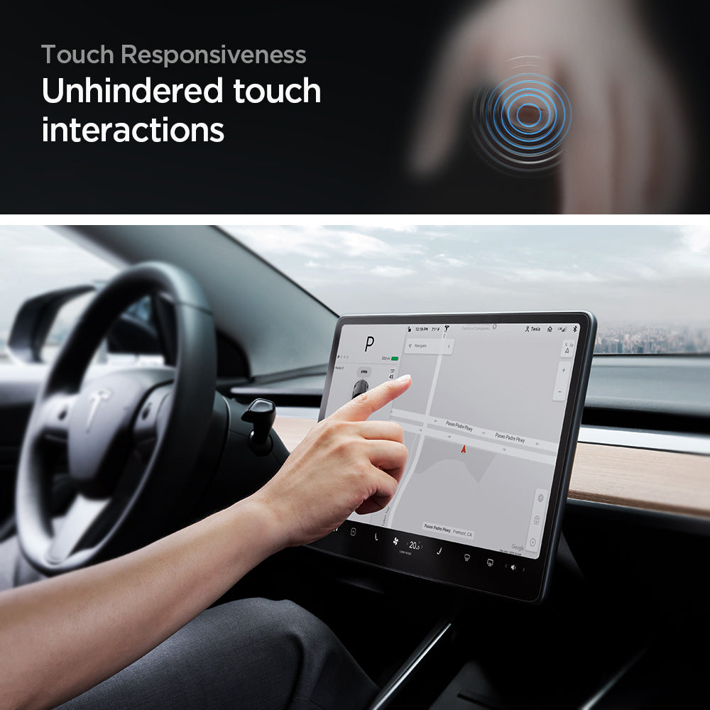 Ochranné sklo na displej Spigen Tesla EZ Fit Anti Glare Screen Protector - bonami.click