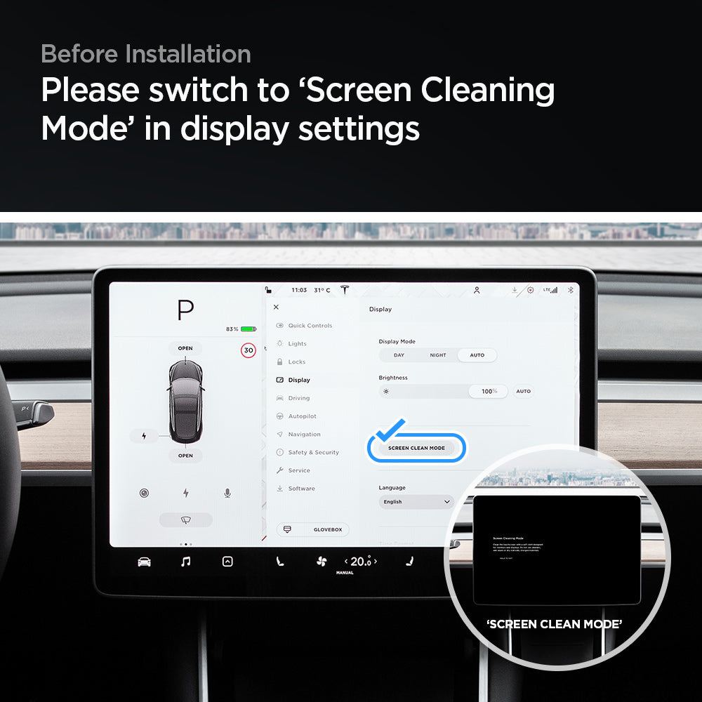 Ochranné sklo na displej Spigen Tesla EZ Fit Anti Glare Screen Protector - bonami.click