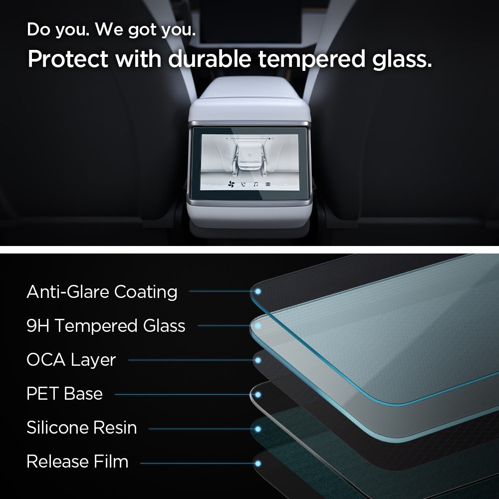Ochranné sklo pro zadní displej Spigen Tesla Glass.tR Slim Screen Protector - bonami.click