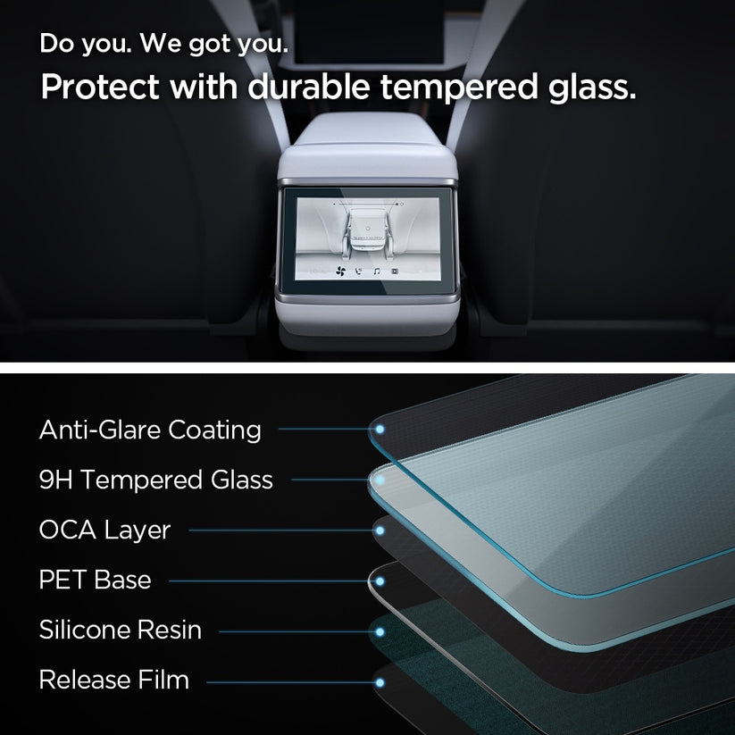 Ochranné sklo pro zadní displej Spigen Tesla Glass.tR Slim Screen Protector - bonami.click