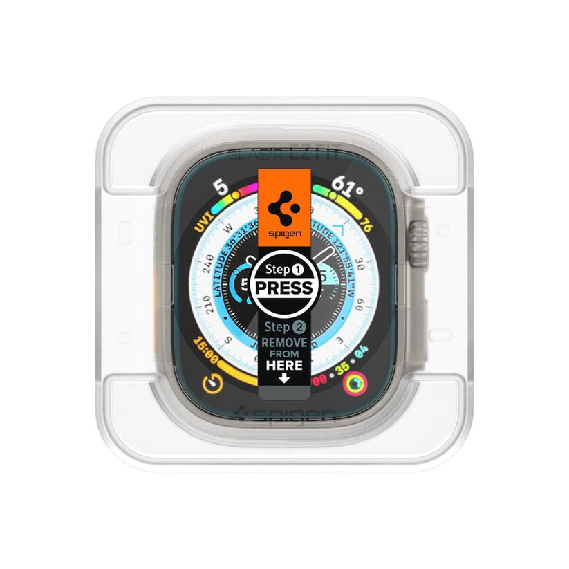 Ochranné sklo pro Apple Watch Ultra 49mm Spigen Glass EZ Fit 2 - bonami.click