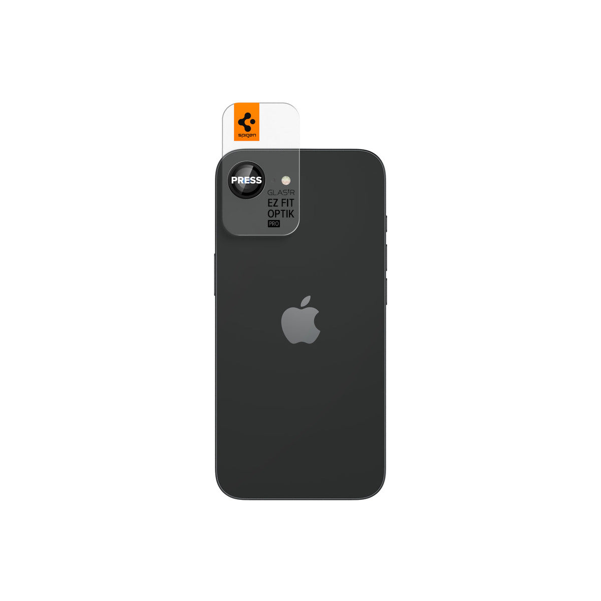 Ochranné sklo na čočku pro iPhone 16e Spigen Glass tR EZ Fit Optik Pro (2ks) - černé - bonami.click