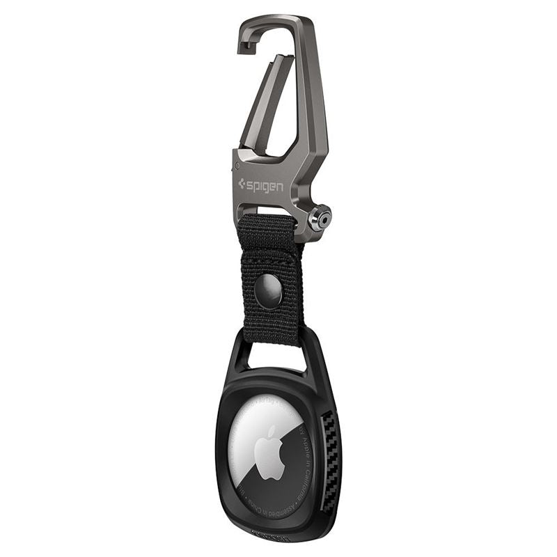 Pouzdro na AirTag Spigen Rugged Armor - černé - bonami.click