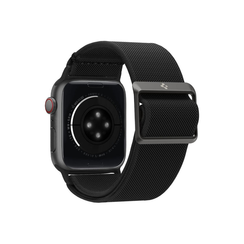 Řemínek pro Apple Watch 42/44/45/49mm Spigen Lite Fit - černý - bonami.click